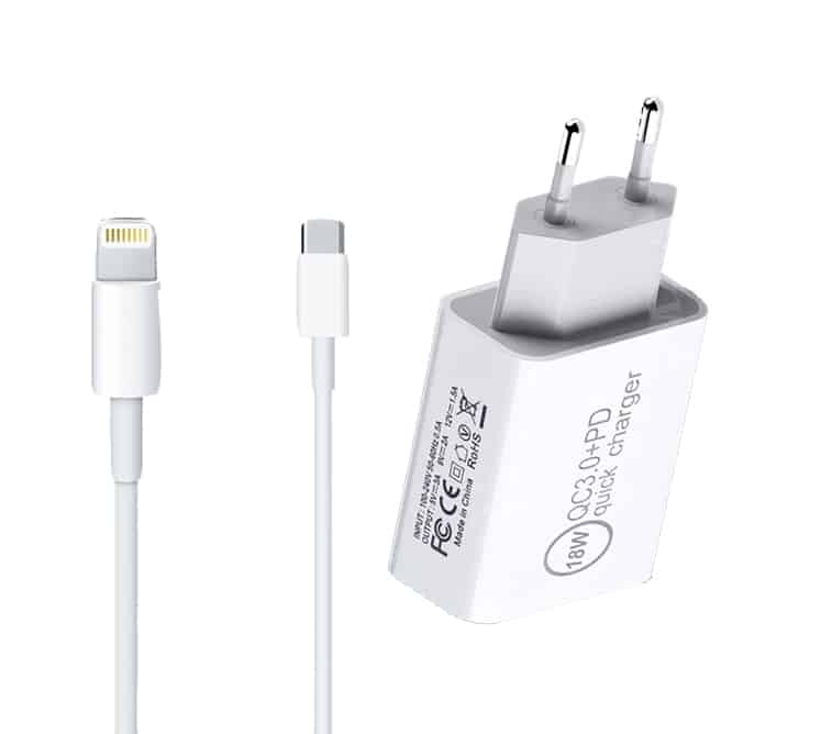 Chargeur iphone rapide