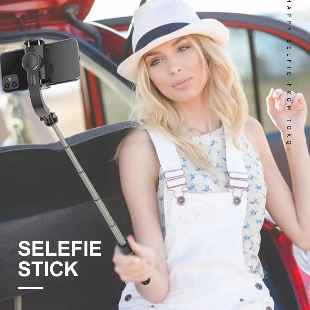 STICK SELFIE AVEC STABILISATEUR GIMBAL ET SUPPORT DE TRÉPIED L08