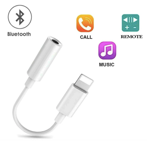 Adaptateur Lightning vers Jack 3,5 mm Bluetooth Facephone