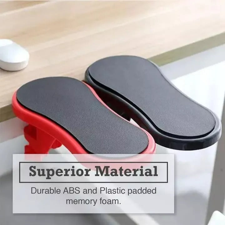 Computer Arm Support Desk Bras Réglable 180° Repose - Rouge