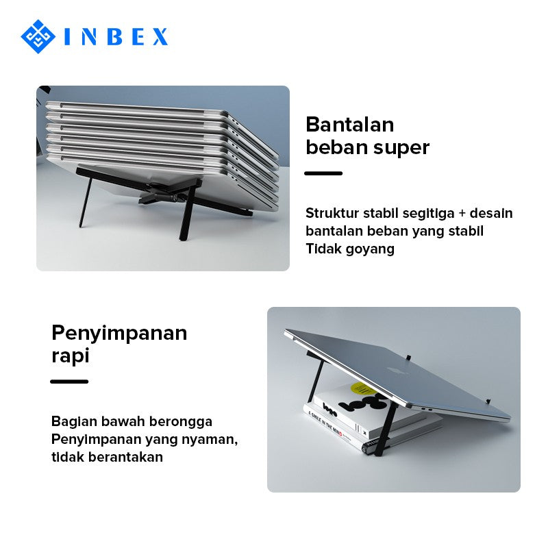 Stand d'ordinateur portable de tablette X02 / support de pliage multifonctionnel 4-en-1