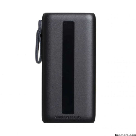 Batterie Externe XO Pr104 avec Affichage Numérique LED, 20000mAh - Noir