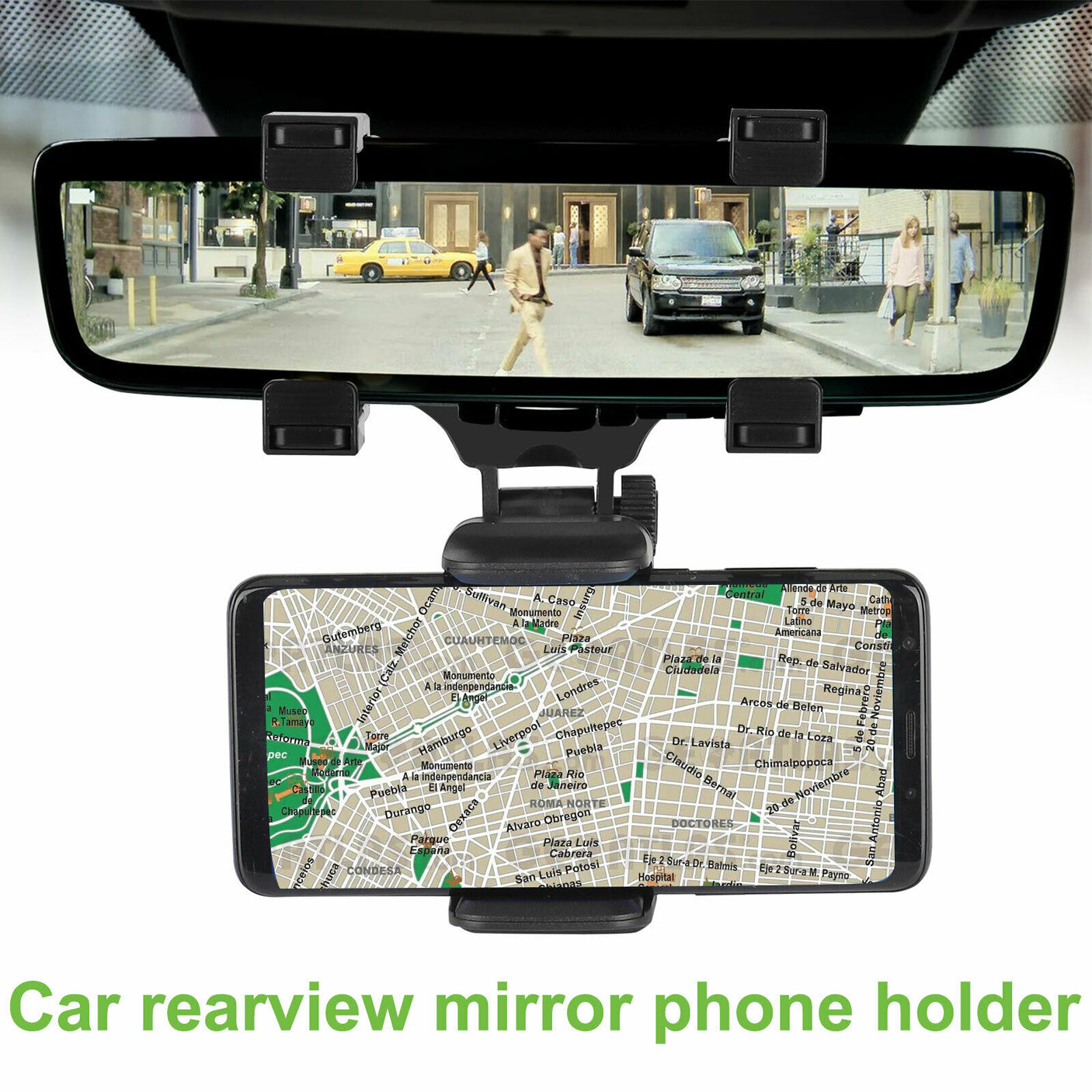 Support de téléphone universel pour support de rétroviseur de voiture