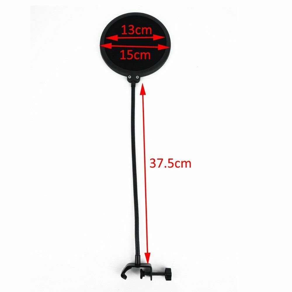 Filtre anti Pop double couche pour microphone