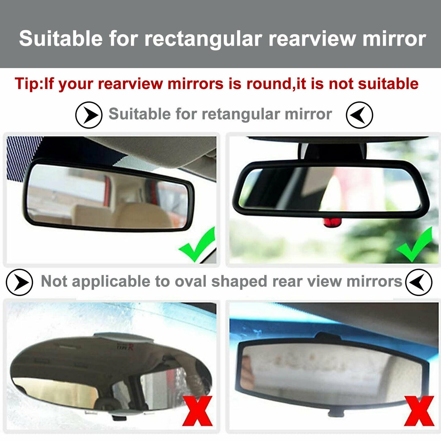 Support de téléphone universel pour support de rétroviseur de voiture