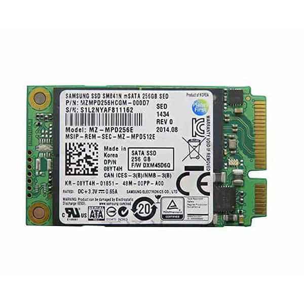 SAMSUNG SSD SM841N mSATA SED 256 Go