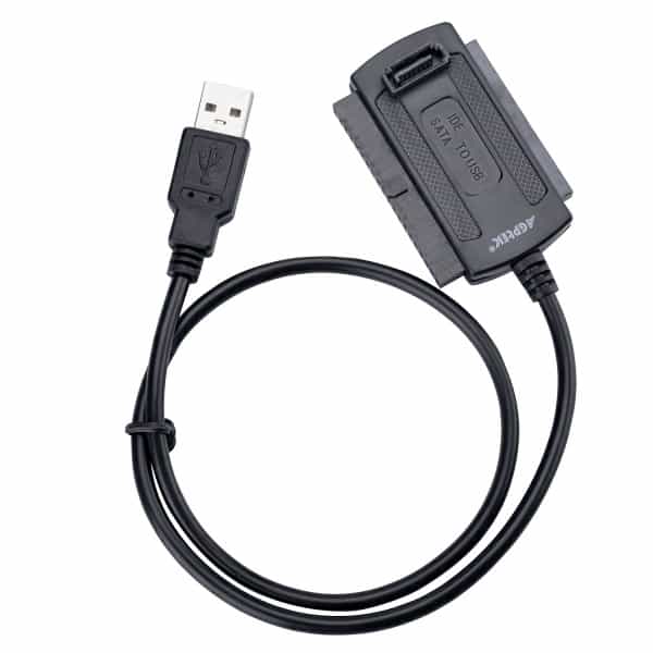 USB à SATA IDE 2.5 3.5 Câble adaptateur convertisseur pour HDD/SSD