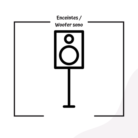 Enceintes / Woofer sono