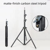 Trépied Lumière Studio Photo 2m — Support Réglable pour Ring Light, Softbox et Réflecteur