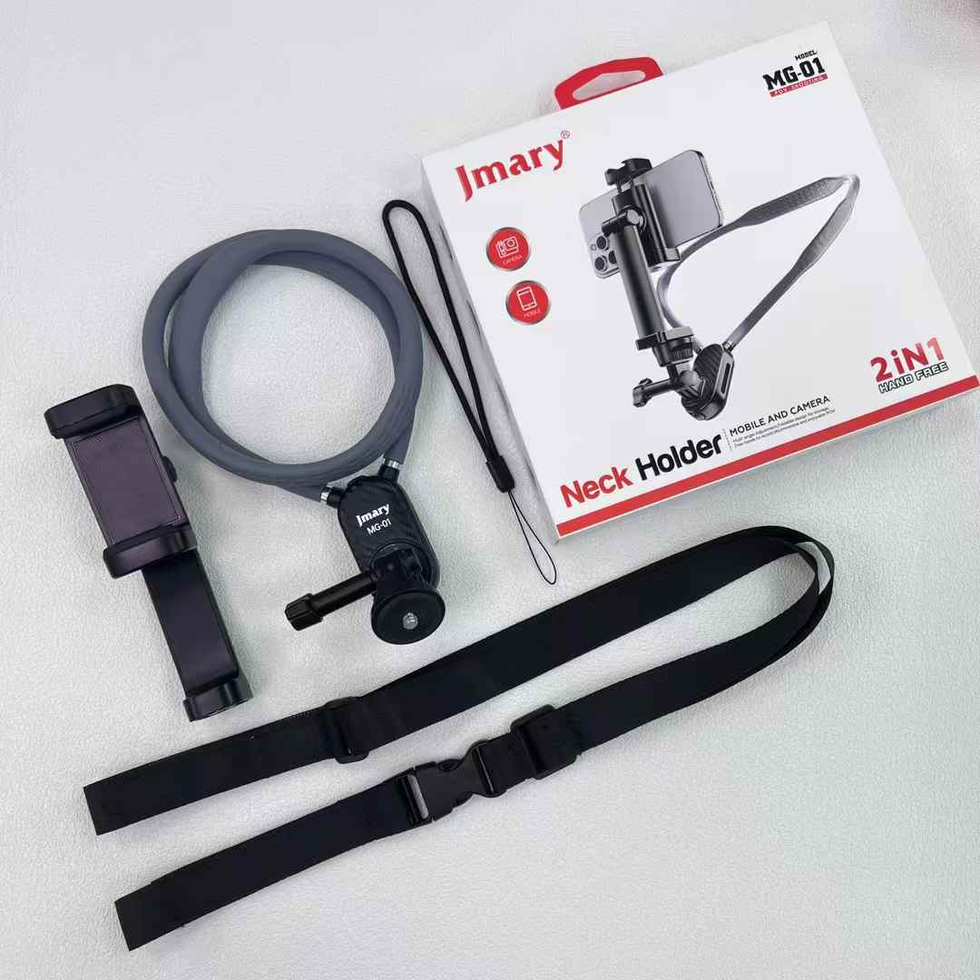 Support de Cou Jmary MG-01 pour Smartphone et Caméra Sport