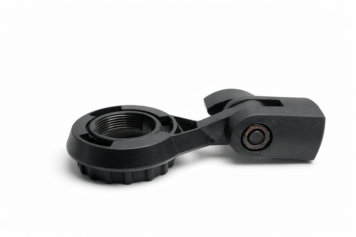 Adaptateur micro orientable avec filetage universel pour pied