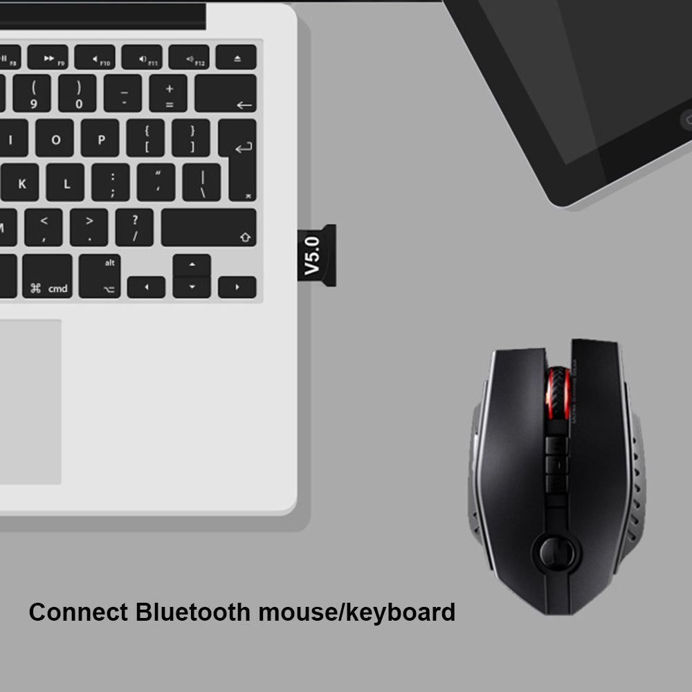 Adaptateur Bluetooth 5.0 USB – Longue Portée 50m, Plug & Play