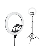 NeePho NP-21 - Ring Light Professionnel LED 54 cm avec Télécommande et Accessoires