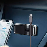 Support magnétique voiture pour téléphone et câble – 2-en-1