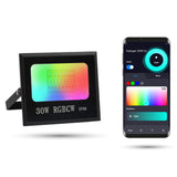 Projecteur LED WiFi Tuya 30W RGBCW IP66 Contrôle SmartLife