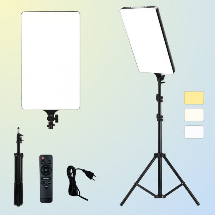 RL-24 – Panneau LED Vidéo avec Trépied et Télécommande