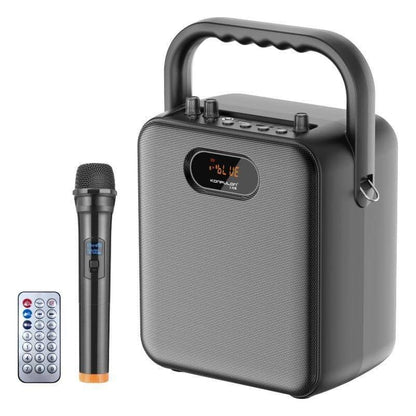 Enceinte Karaoké Konfulon Mini avec Microphone, Bluetooth 5.0 KG-01