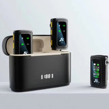 Micro Sans Fil SX28 – 2 Micros + Récepteur 3-en-1 Type-C Lightning Jack