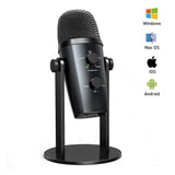 Microphone USB Type-C Professionnel pour PC et Smartphone