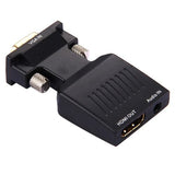 Adaptateur HDMI vers VGA 1080P avec sortie audio 3.5 mm