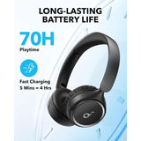 Casque Bluetooth Anker Soundcore H30i – Basses Puissantes 70H