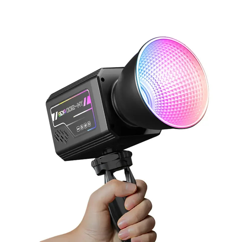 Lumière Photo Portative YM-S100 LED RGB COB 3200K–6500K