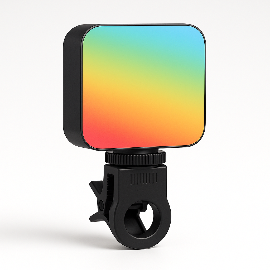 Lampe LED MJ-88 RGB – Lumière de remplissage pour photo et streaming