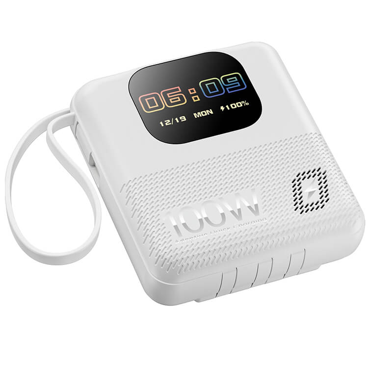 3 en 1 : Montre Connectée, Power Bank et Haut-Parleur avec Appels Bluetooth HD