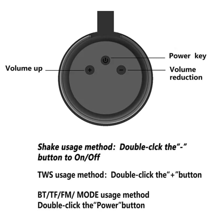 مكبر صوت بلوتوث لاسلكي محمول M9 من المعدن الكامل