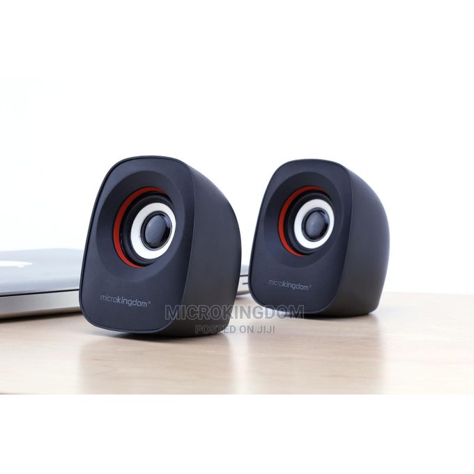 Haut-Parleurs USB Kingdom - Multimédia pour Ordinateur de Bureau et Portable