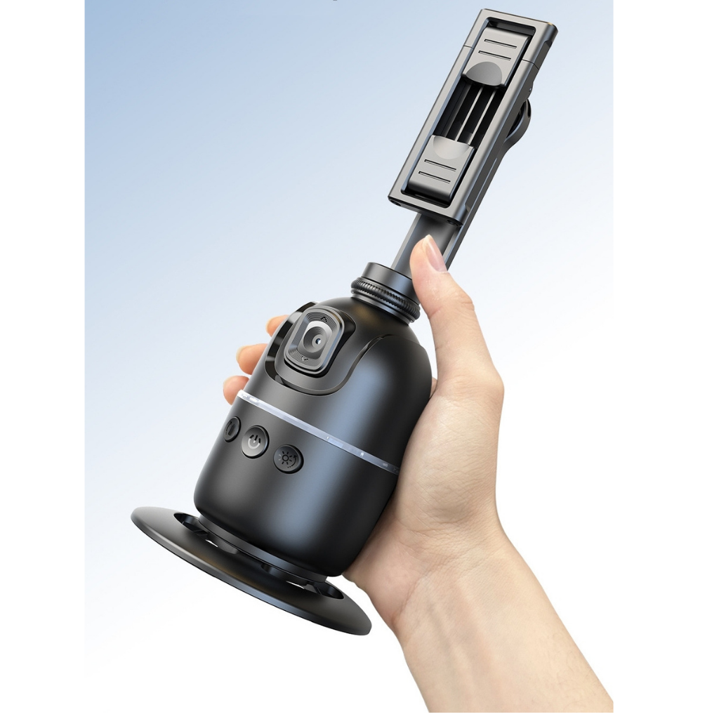 Support Smartphone P03 avec Suivi Automatique du Visage à 360°