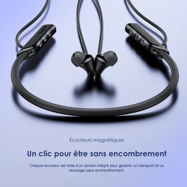 Oraimo Necklace Lite – Casque Bluetooth à vibration d’appel 30h