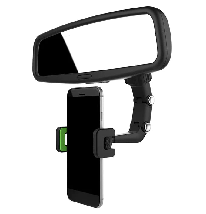 Support Téléphone Rétroviseur Voiture 360° Réglable
