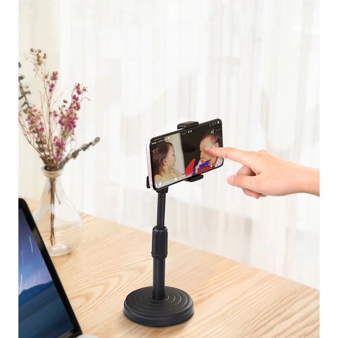 Support Téléphone Réglable Bureau – Stand Smartphone Streaming