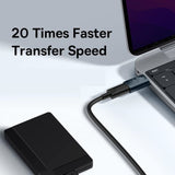 Adaptateur Royal R676 USB-A vers USB-C OTG Charge et Transfert 5Gbps