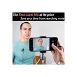 Microphone Cravate Lavalier Omnidirectionnel 3.5 mm