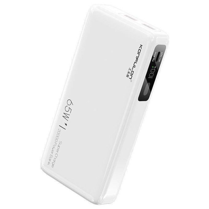 Konfulon Power Bank 20000mAh - Charge Rapide PD 65W 🔋⚡