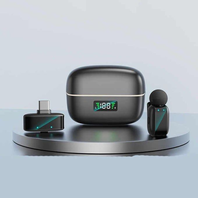 Micro Cravate Sans Fil SX35 USB-C Double Émetteur