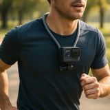 Support de Cou Mains Libres pour Smartphone et Caméra de Sport