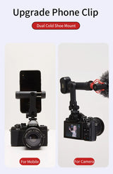 Support Smartphone Jmary BH-05 avec Double Griffe Cold Shoe