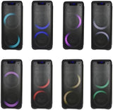 Enceinte LGX23605 2000W avec Micro Sans Fil et LED Multicolores