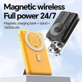 Power Bank Magnétique Sans Fil 10000mAh KONFULON M22W