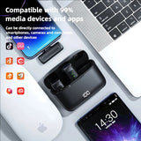 Microphone Lavalier Sans Fil DUNSPIN SK-963/964 – iPhone & Type-C