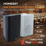 Pack 2 Haut-parleurs Muraux LGX 500W | 700W – 8Ω