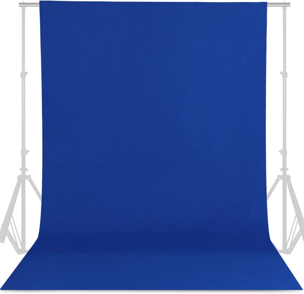 Fond Studio Rouge & Bleu 2x3m – Backdrop Streaming Photo