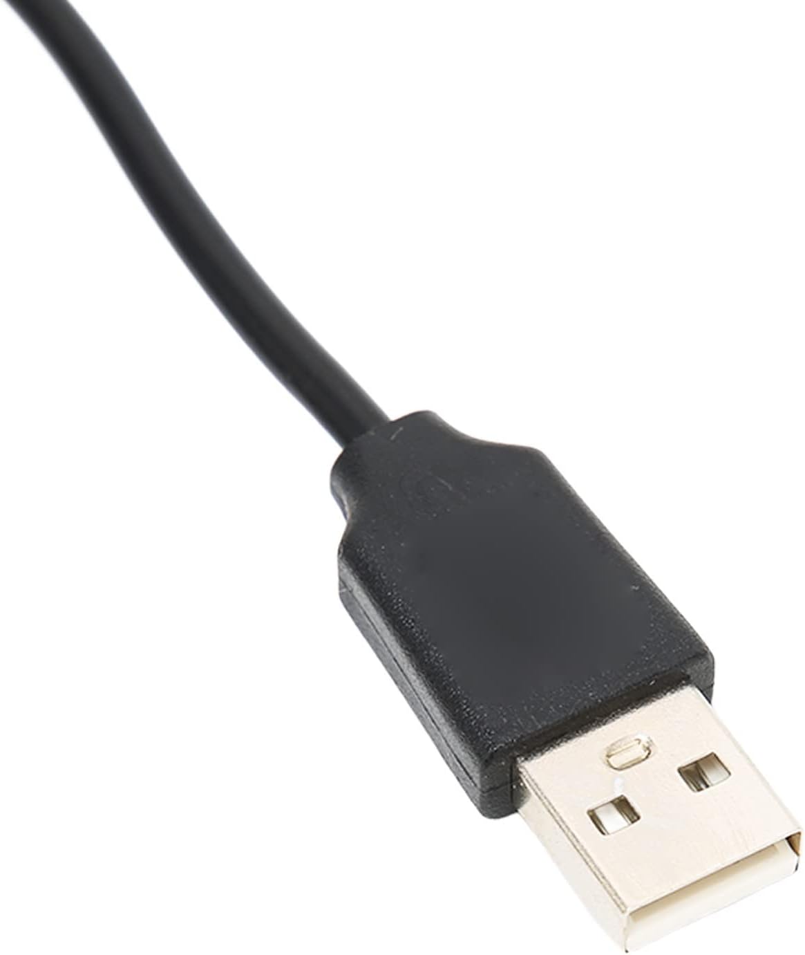 محور USB 2.0 عالي السرعة 3 منافذ وقارئ بطاقات - أسود