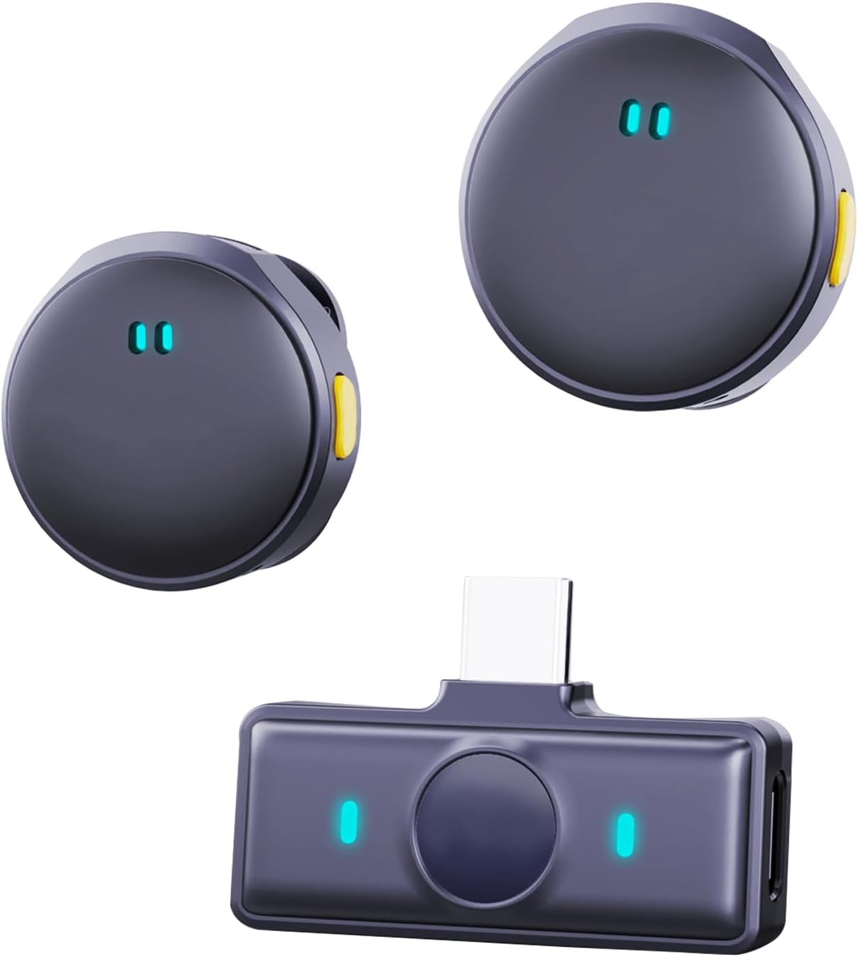 Micro-cravate Sans Fil Solo / double – Lightning / Type-C, Plug & Play