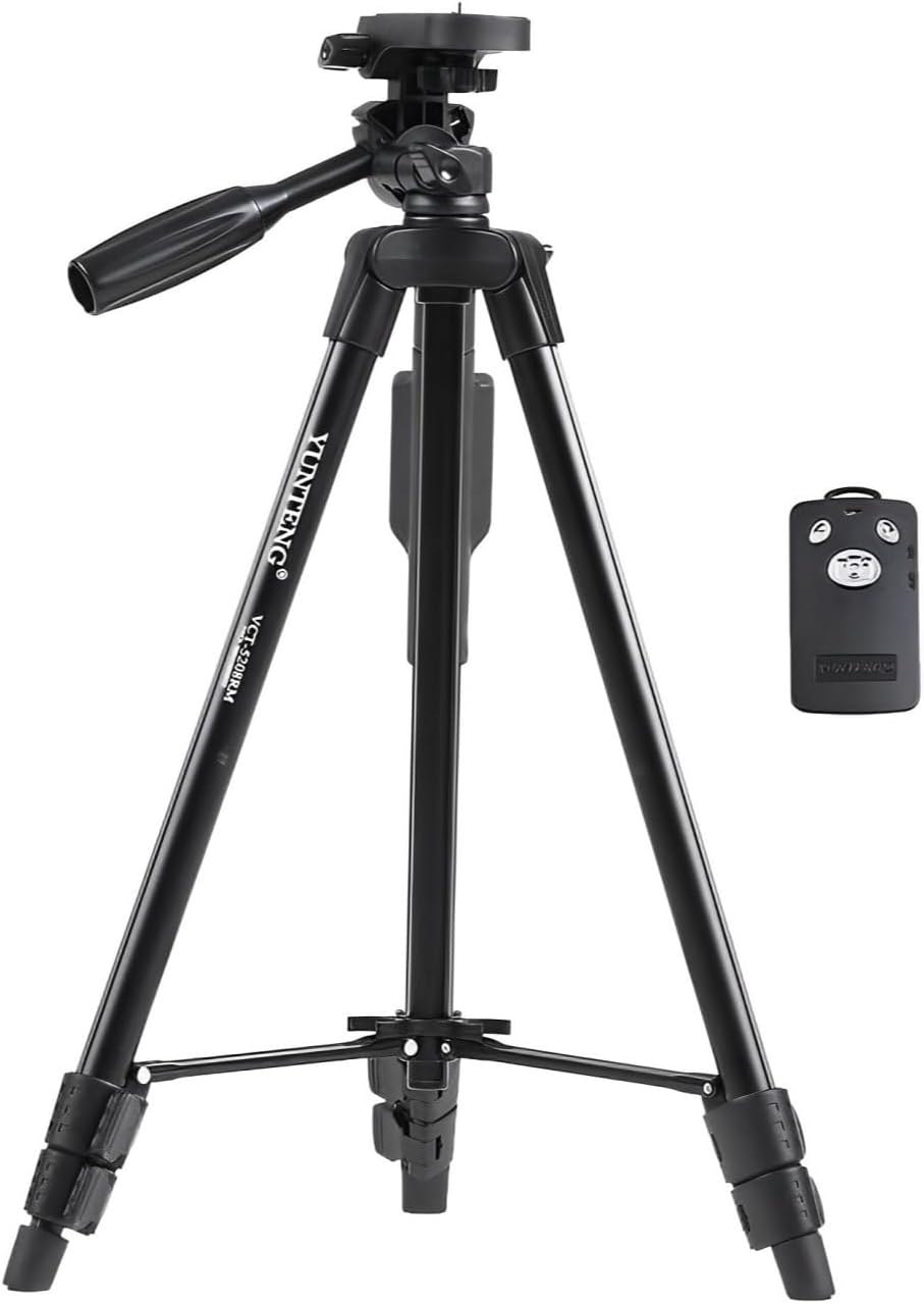 Trépied Professionnel NP-8810– 1.5M pour Téléphone & Caméra avec Télécommande