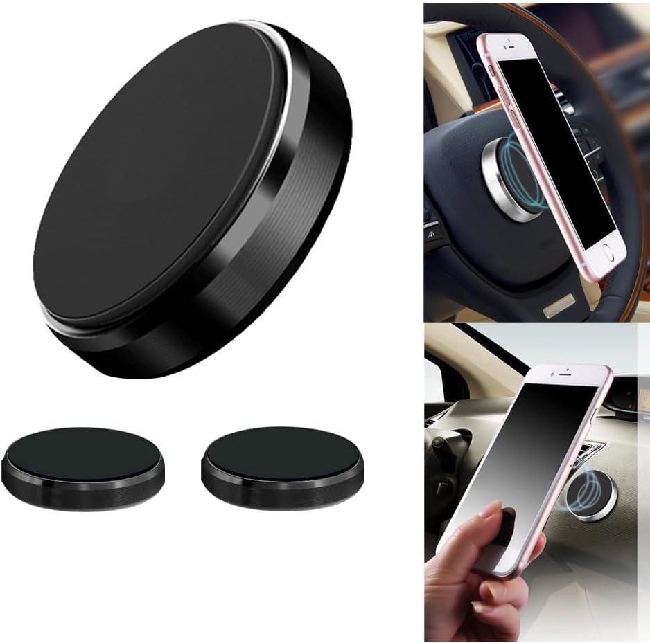 Support Magnétique Universel pour Voiture – Fixation Sécurisée & Ultra Mince 🚗📱