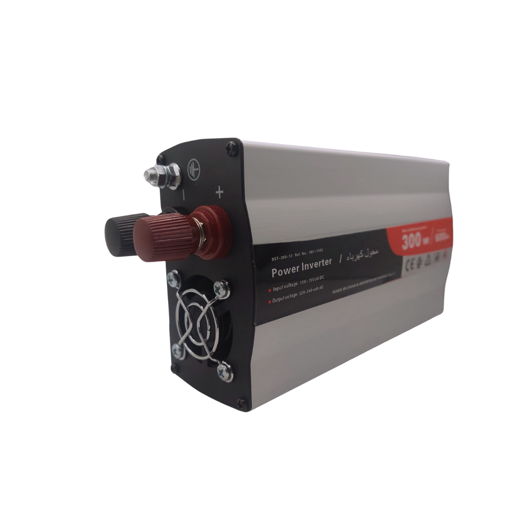 محول جهد 12 فولت إلى 220 فولت - 300 واط/600 واط